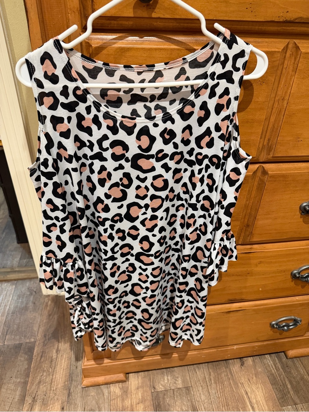 Cold shoulder blouse